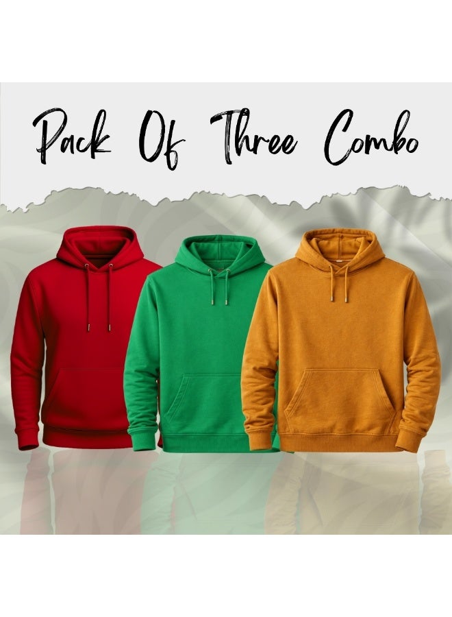 برينت شوب فور مي هوديي للرجال - بلوفر كلاسيكي بقلنسوة للرجال - هودي ناعم ومريح للارتداء اليومي، بدون سحاب، سويت شيرت دافئ وأنيق للخريف والشتاء - Image 3